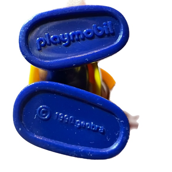 Vintage 90s Playmobil Characters Figures People Dated 1990 7 Adults 1 Child - Picture 4 of 5